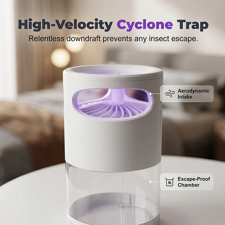 🥳2026 HOT SALE🥳💞50K+ SOLD!🦟🔇 50% OFF! UV Mosquito Killer Lamp – USB powered, chemical‑free, ultra‑quiet. 50K+ sold for peaceful sleep. 🌙✨