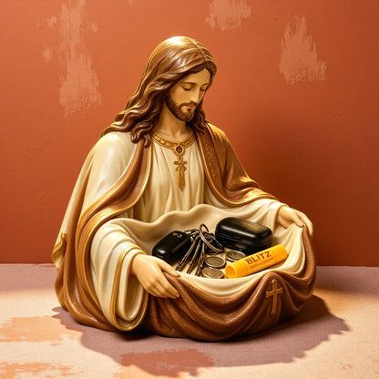 Handmade Jesus Storage Bowl