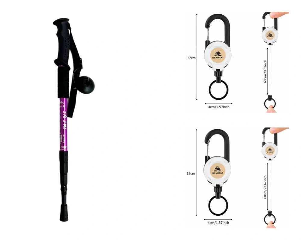 Adjustable Aluminum Hiking Pole