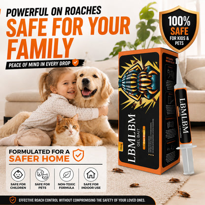 🔥Limited-Time Offer – Save 49% Today🔥LBMLBM Cockroach Gel Bait (New Upgraded Formula)