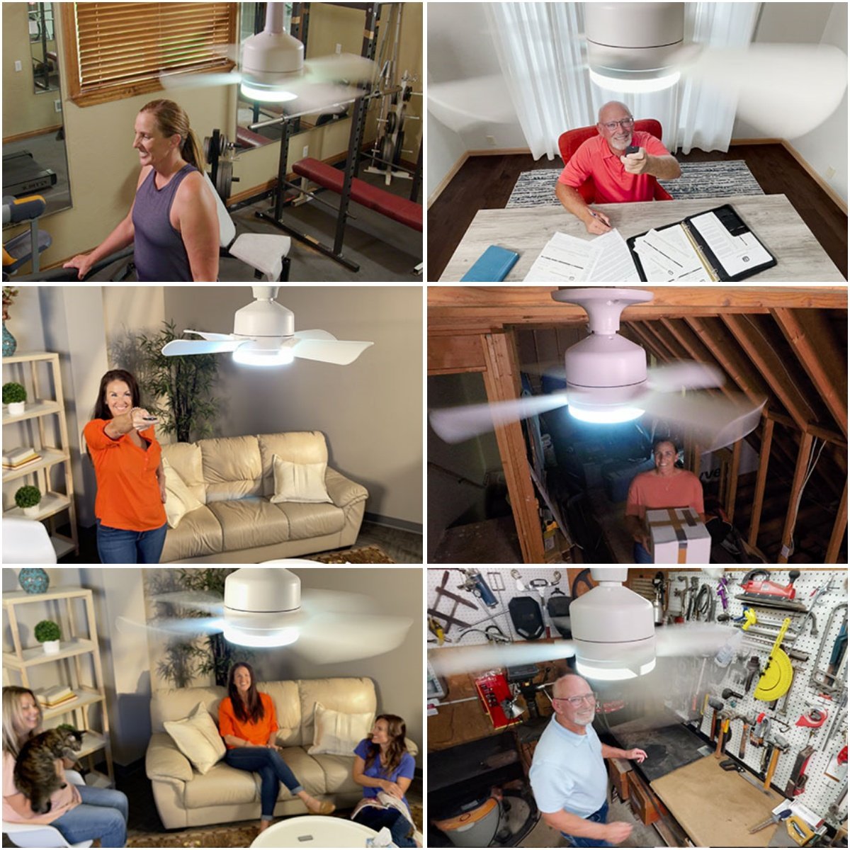 ⏳SUMMER SALE 60% OFF🔥40W LED Ceiling Fan Light – 20.5” Ultra-Quiet with Remote 🎯 | E27 + FREE B22 Adapter 🔌 | For Bedroom 😴, Kitchen 👩‍🍳 & Garage 🛠️ – UK Ready! 🇬🇧