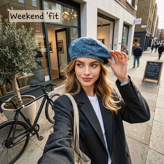 30% OFF Today ✨ Women’s Vintage Denim Beret