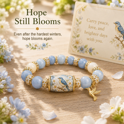🙏 2026 Limited Edition Bluebird Blessings Bracelet  with Exquisite Gift Box