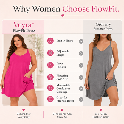 Yunpso™ FlowFit Dress