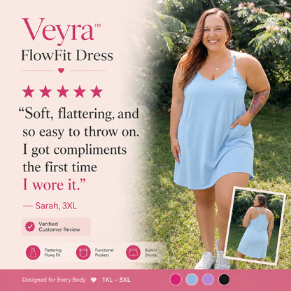 Yunpso™ FlowFit Dress