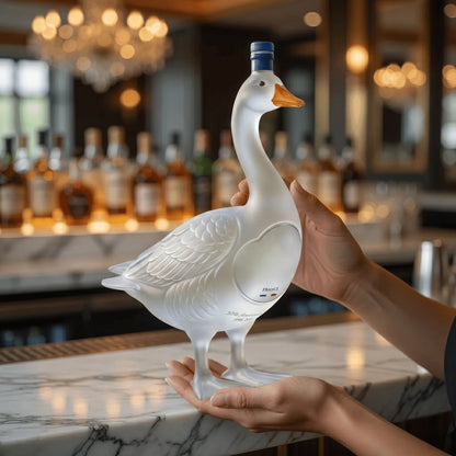 🦢30th Anniversary 3D Sculpted Vodka Bottle