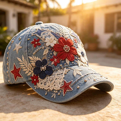🧢🌸 New Drop 2026: Floral Vintage Hat. Trending Now. Don‘t Miss Out.