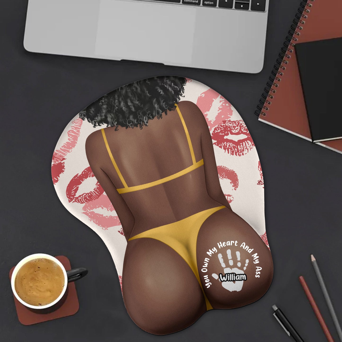 😍🖱️Novelty Wrist Rest Mouse Pad – Sensual, Comfortable & Full of Personality