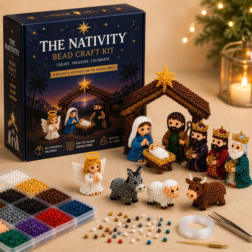 ✨ New for 2026✨ Build Your Own Beaded Mini World | Creative 3D DIY Kit