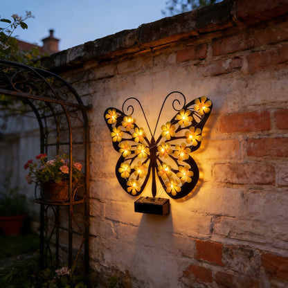🦋🦋Solar Butterfly Garden Wall Light
