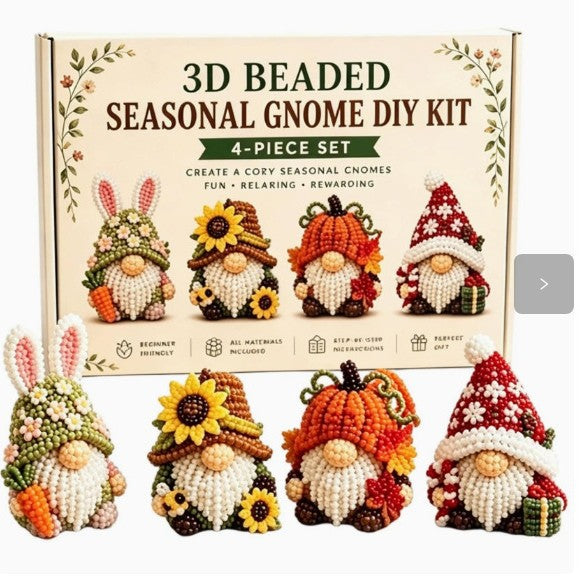 ✨ New for 2026✨ Build Your Own Beaded Mini World | Creative 3D DIY Kit