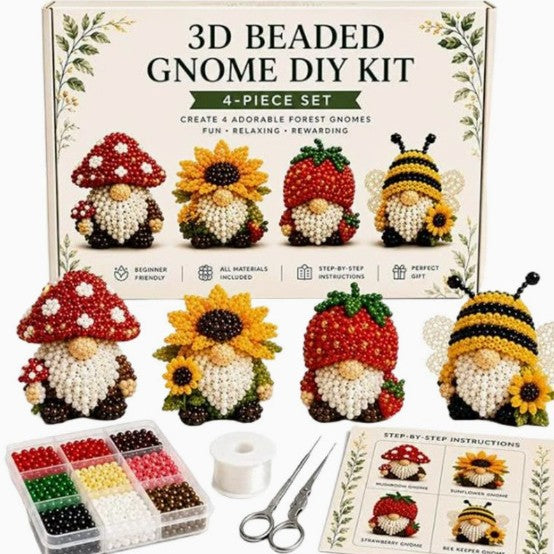 ✨ New for 2026✨ Build Your Own Beaded Mini World | Creative 3D DIY Kit