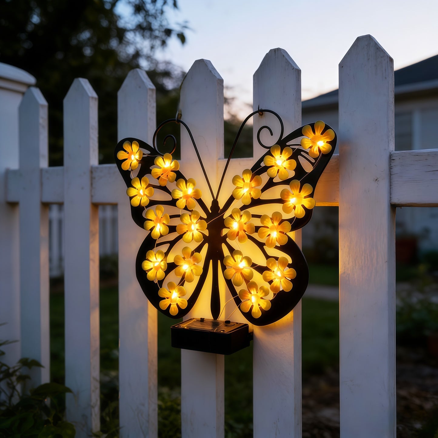 🦋🦋Solar Butterfly Garden Wall Light
