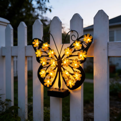 🦋🦋Solar Butterfly Garden Wall Light