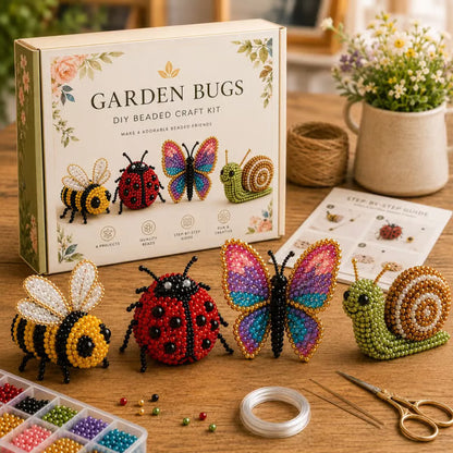 ✨ New for 2026✨ Build Your Own Beaded Mini World | Creative 3D DIY Kit