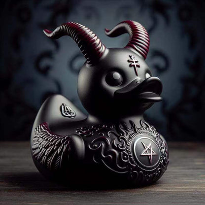 🦆 Not Your Average Duck. Cool Black Trendy Duck — 5 Quirky Styles. Collect Them All.