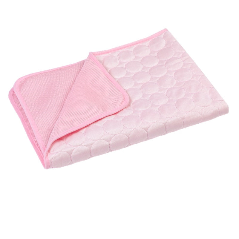 🐶🐱🐾 Cooling Pet Pad Multi‑Size – Breathable, Washable, Non‑Slip – Dog Bed, Sofa Cover, Car Seat Mat – Supports up to 80kg – 3 Colours Available
