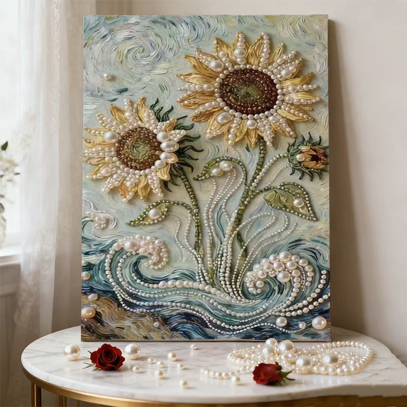 🏰✨DIY Beaded Art Kit - Castle Pearl Painting🎇