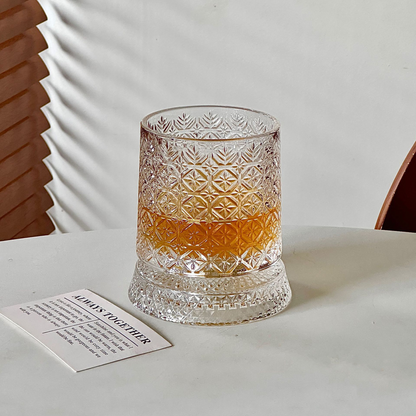 🔥2026 Hot Sell✨ The Whiskey Glass Everyone’s Obsessed With 🥃 Spins Smoothly • Glows Beautifully • Perfect Gift