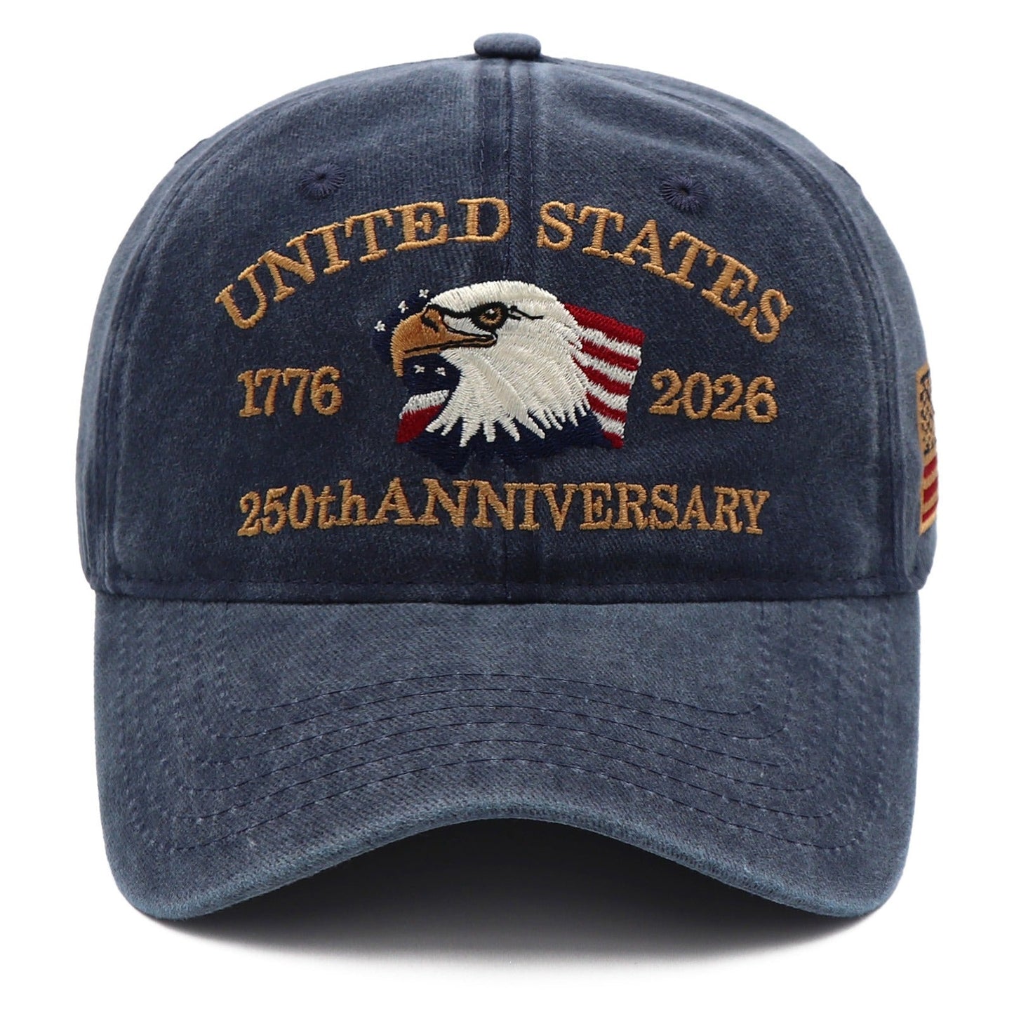 Exclusive USA 250th Anniversary Eagle Cap (1776–2026) —  Embroidered