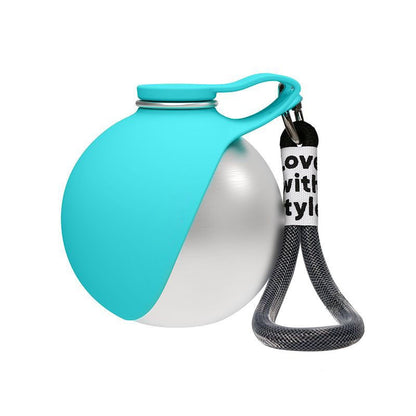 Insulated Stainless Steel Travel Dog Water Bottle & Bowl