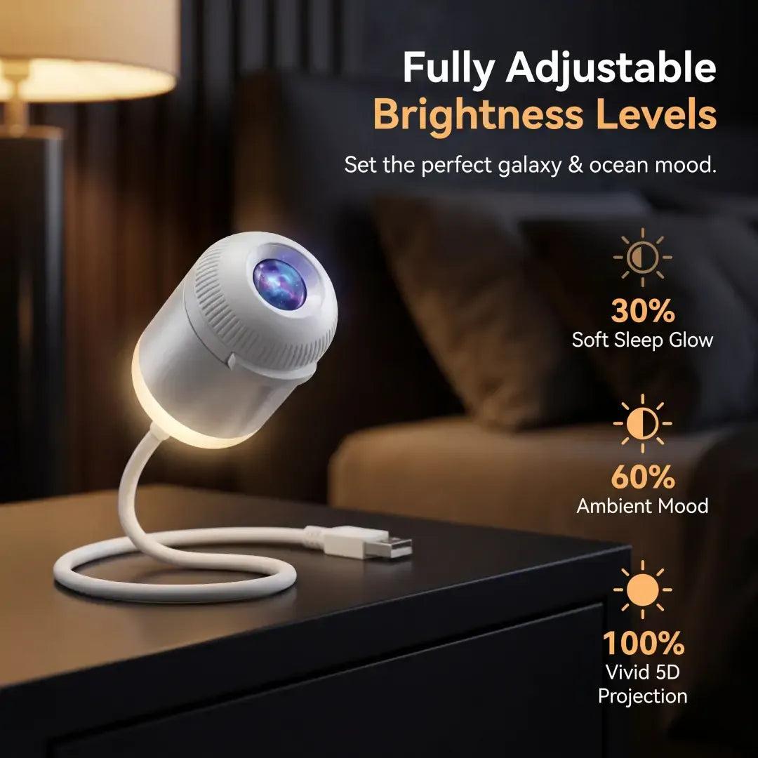 Night Light Projector - Smart Holographic Star Projector