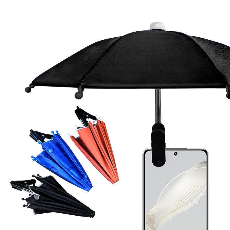 ☂️📱 Adjustable Phone Stand with Sun Shade – Universal Pig Suction Cup Phone Holder