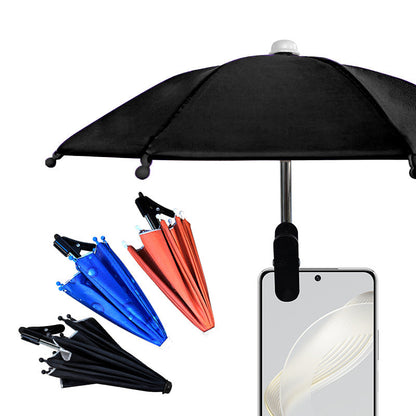 ☂️📱 Adjustable Phone Stand with Sun Shade – Universal Pig Suction Cup Phone Holder