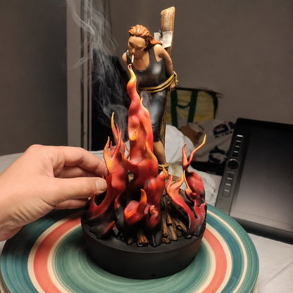 🧙‍♀️Witch Burn Sculpture Backflow Incense Burner | Gothic Art Incense Holder