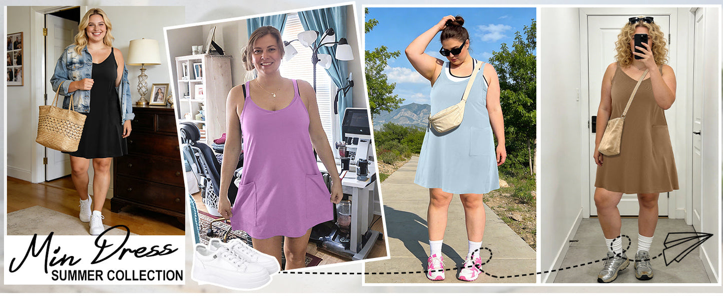 Yunpso™ FlowFit Dress
