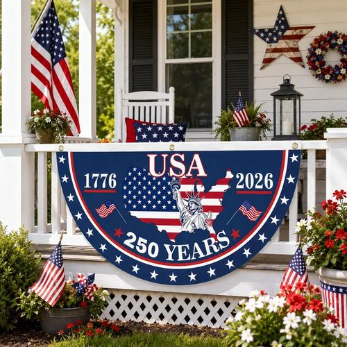 USA 1776 2026 250 Years – Independence Day – Personalized Canvas