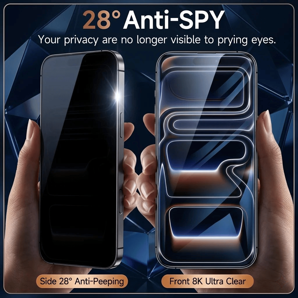 🔥Last Day Sale 49% Off📱2026 New Invisible Screen Protector For iphone-Easy Installation
