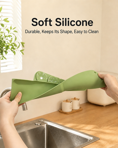 Foldable Silicone Sink Splash Guard