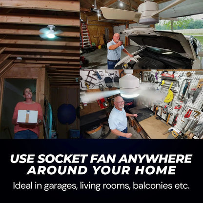 ⏳SUMMER SALE 60% OFF🔥40W LED Ceiling Fan Light – 20.5” Ultra-Quiet with Remote 🎯 | E27 + FREE B22 Adapter 🔌 | For Bedroom 😴, Kitchen 👩‍🍳 & Garage 🛠️ – UK Ready! 🇬🇧