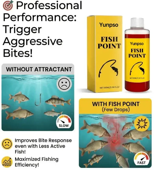 🐟Concentrated Fish Attractant Liquid – Fast-Acting Red Worm Bait Additive for Freshwater Fishing, Enhances Scent & Improves Bite Response (100ml)