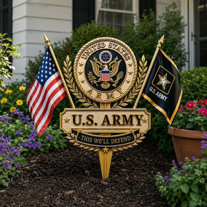 🏆Last Day Promo: 69% OFF 🎖️-US Marine Corps Semper Fidelis Tribute Garden Stake - ✈️Buy 2 Free Shipping Today!