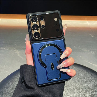 2026 For Samsung S26 Series Full-Coverage, Shockproof Protective Case with Invisible Kickstand