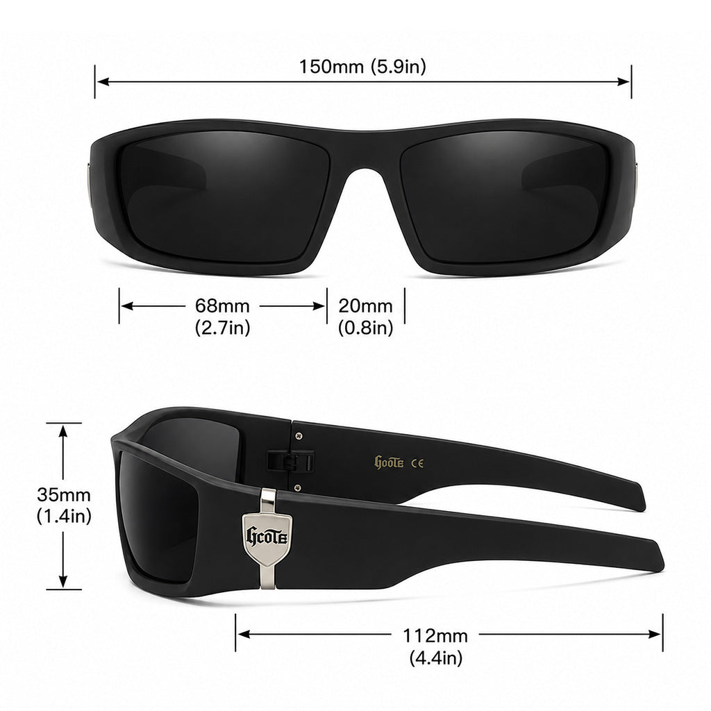 Classic Looks. Advanced Lenses. Polarized Retro Sunglasses.