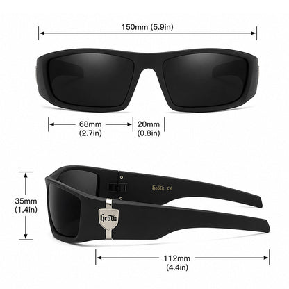 Classic Looks. Advanced Lenses. Polarized Retro Sunglasses.