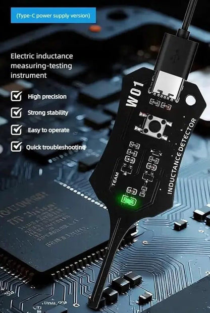 Type-C Motherboard Inductance Tester – Portable Circuit Board Coil Detector for Quick Troubleshooting