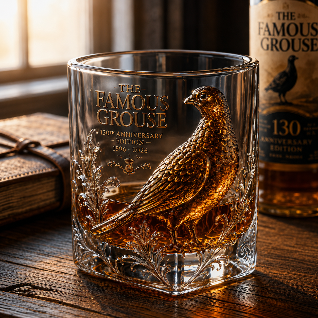 The Famous Grouse 130th Anniversary Whisky Glass