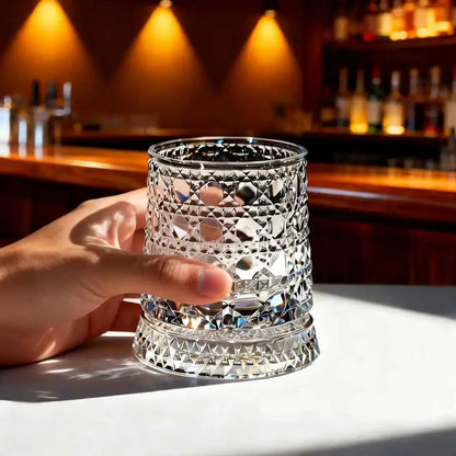🔥2026 Hot Sell✨ The Whiskey Glass Everyone’s Obsessed With 🥃 Spins Smoothly • Glows Beautifully • Perfect Gift
