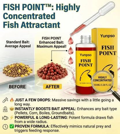 🐟Concentrated Fish Attractant Liquid – Fast-Acting Red Worm Bait Additive for Freshwater Fishing, Enhances Scent & Improves Bite Response (100ml)