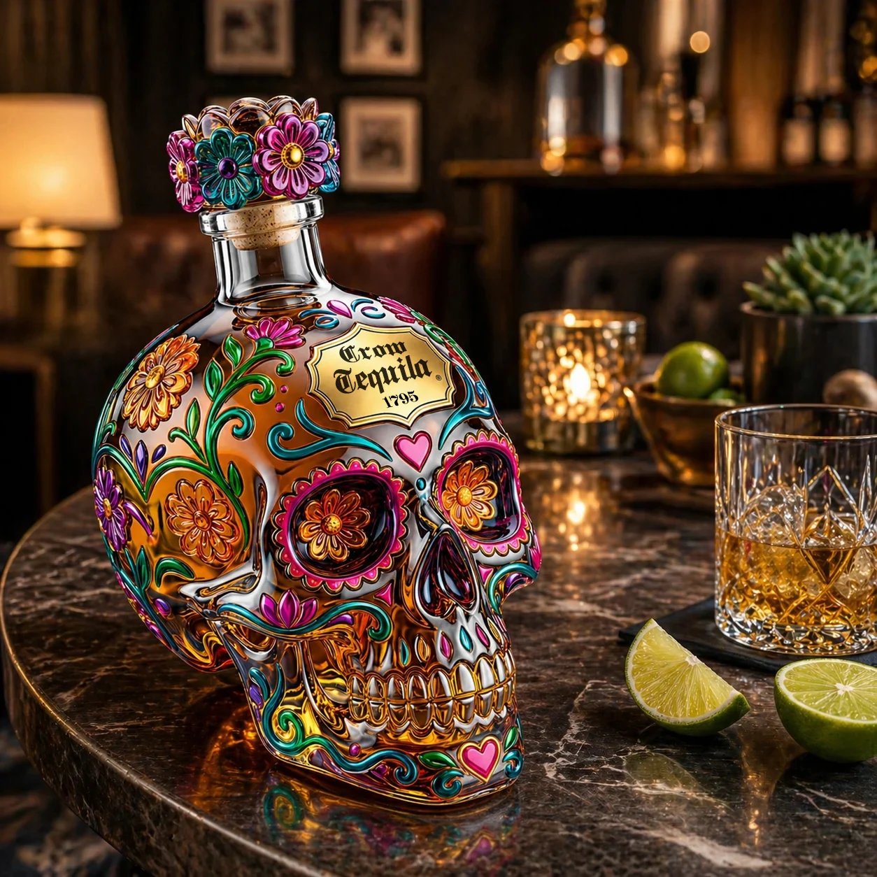🔥Hot sale promotion: 49% discount - - Easter limited edition tequila bottle