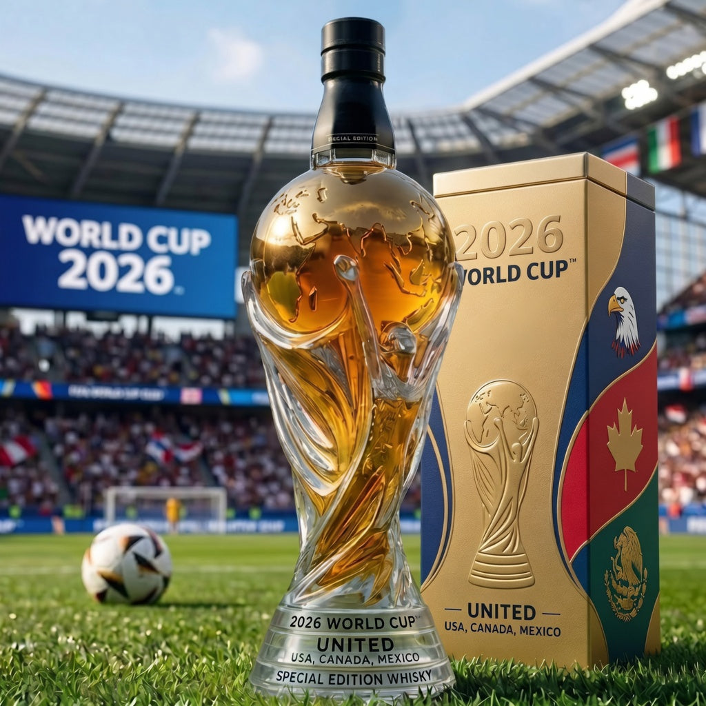 🏆 2026 Soccer World Cup Whiskey Bottle — Special Edition. Father’s Day 49% OFF. Gift-ready collectible bottle.