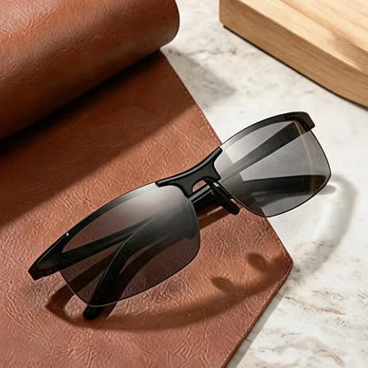 🕶Photochromic Sunglasses with Anti-glare Polarized Lens