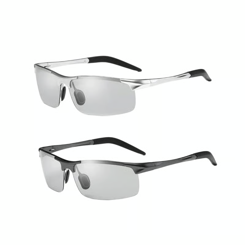 🕶Photochromic Sunglasses with Anti-glare Polarized Lens