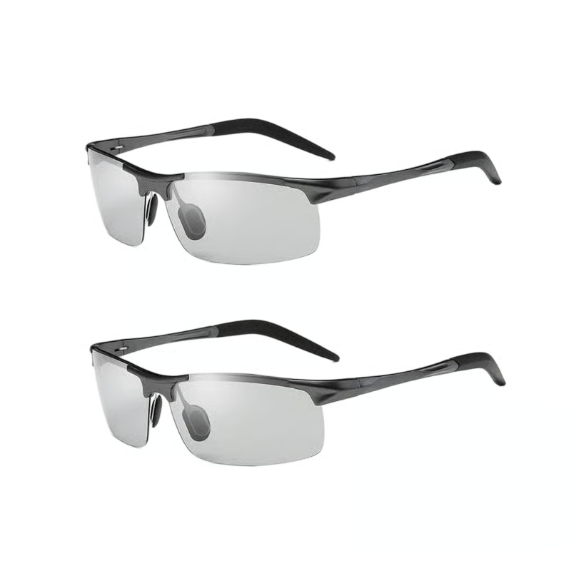 🕶Photochromic Sunglasses with Anti-glare Polarized Lens