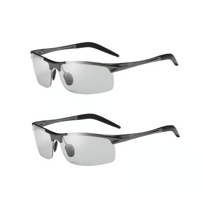 🕶Photochromic Sunglasses with Anti-glare Polarized Lens