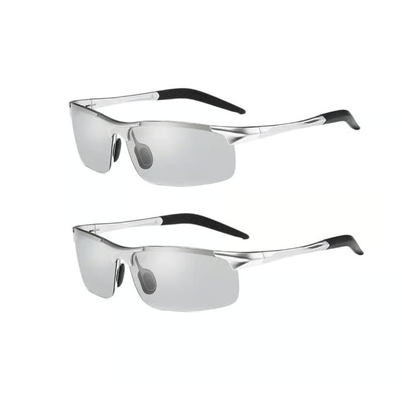 🕶Photochromic Sunglasses with Anti-glare Polarized Lens